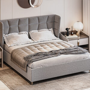 מיטה מרופדת דגם Aura